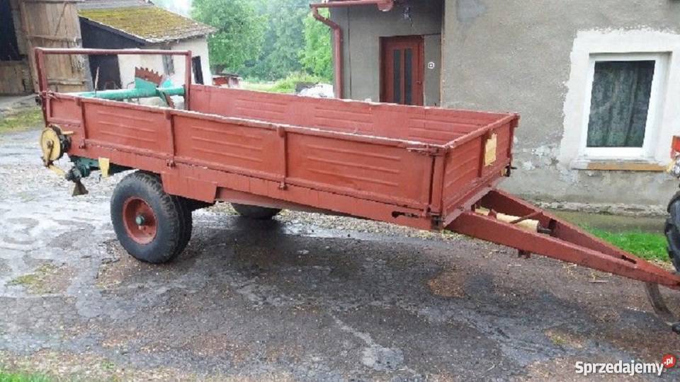 Sprzedam rozrzutnik jednoosiowy zamienię Rozrzutniki obornika