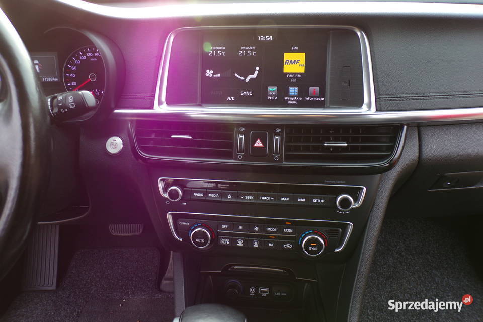 Kia Optima IV 20 PlugIn Hybrid 156 Super Stan nawigacja Samochody osobowe Piła sprzedam