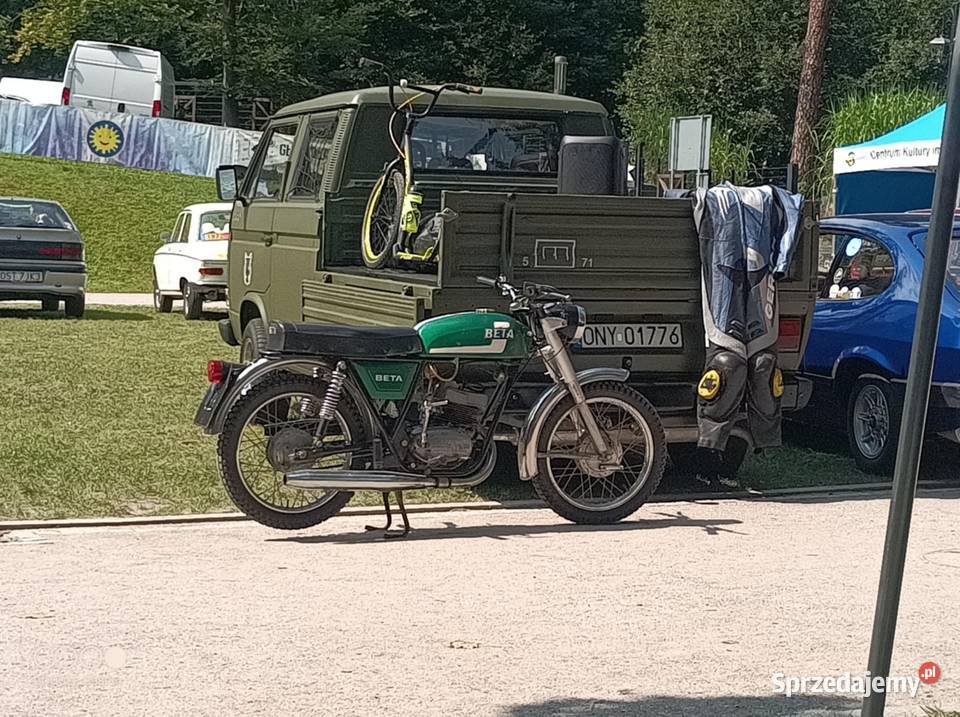 Stary motocykl Beta Beta