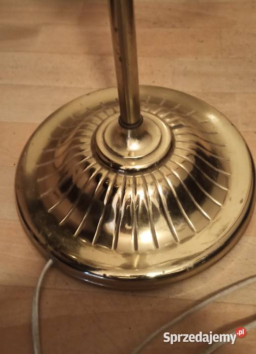 Lampa mosiężna dwukloszowa Gliwice