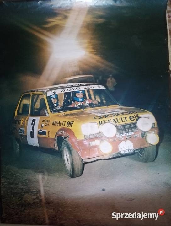 Plakaty Rajd Barum Lancia 037 UR Quattro Renault sprzedam