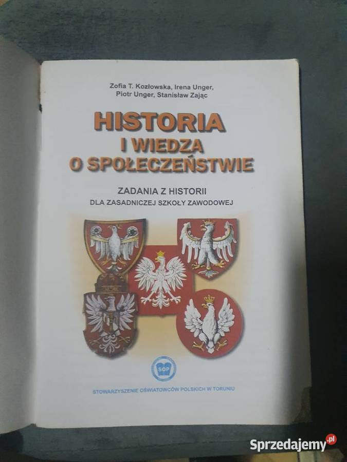 Książka zasszkzawhistoria i wiedza o sprzedam