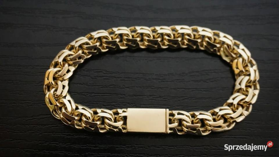 ZŁOTA BRANSOLETA GARIBALDI BRANSOLETKA GALIBARDI mazowieckie Warszawa