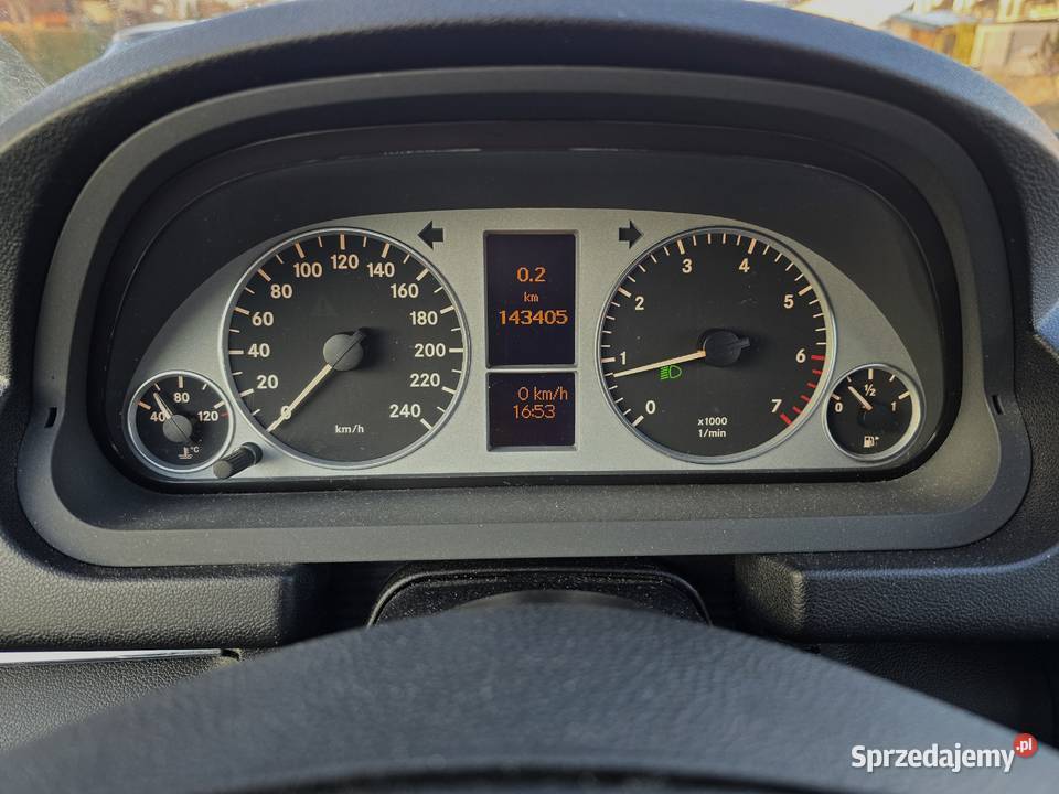 MercedesBenz 2007r W245 B170 Niemcy 143 Alu 17 czujnik deszczu Klasa B Polkowice