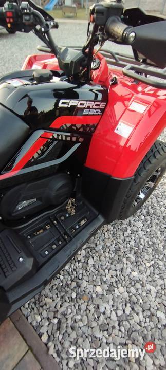 Cf Moto 520 L EPS 1280 nieuszkodzony Czarna Kolonia