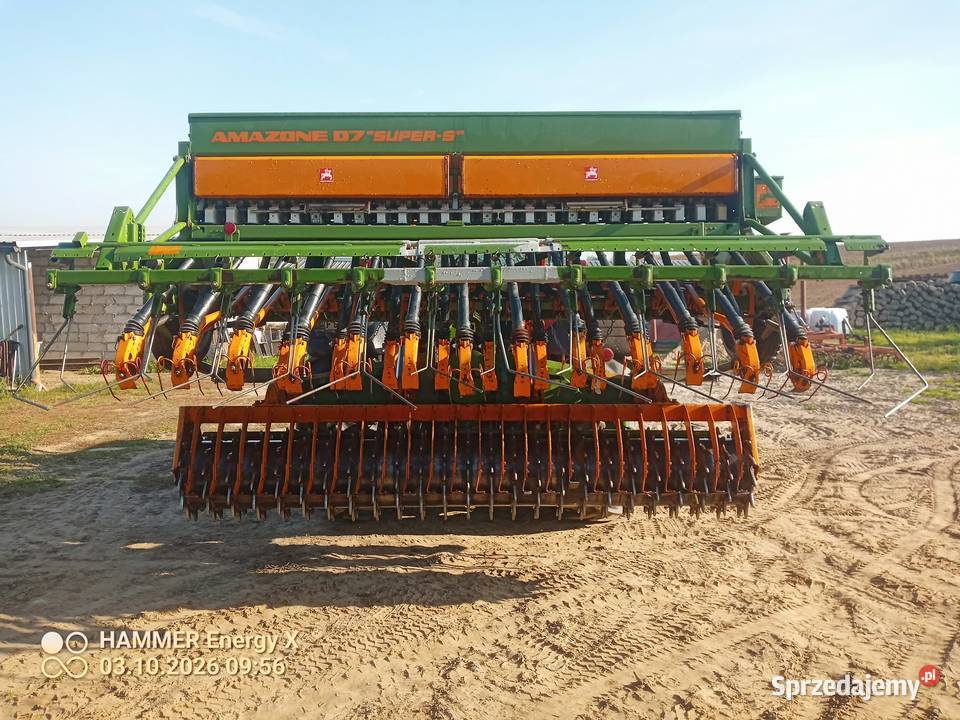 Siewnik AMAZONE 3m kujawsko-pomorskie Miesiączkowo