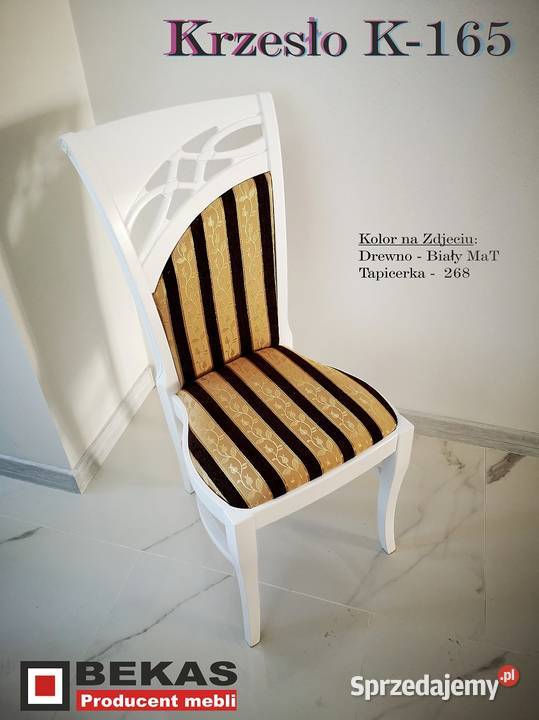 Stylowy Komplet Skandynawia Stół Krzesla Biały Bydgoszcz sprzedam