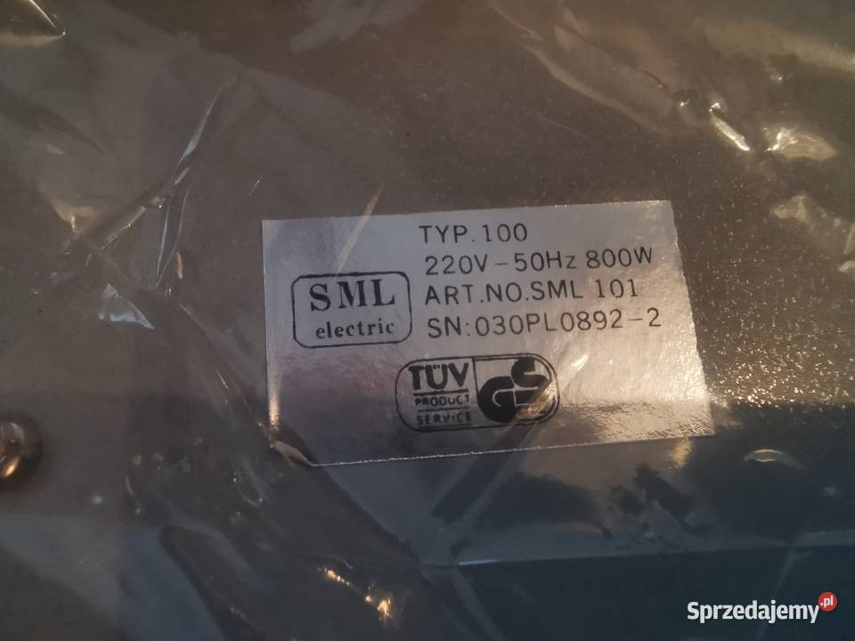 Toster PRL DDR 800 W pomorskie Lębork sprzedam