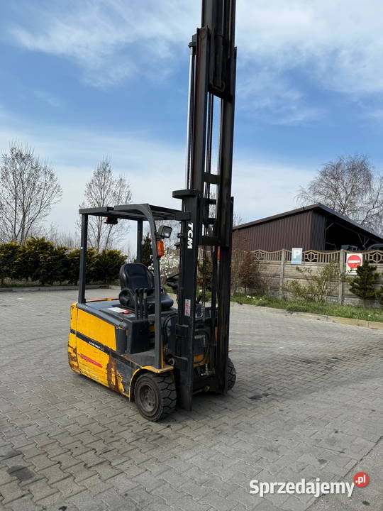 wózek widłowy elektryczny TCM FB20 Triplex 48m