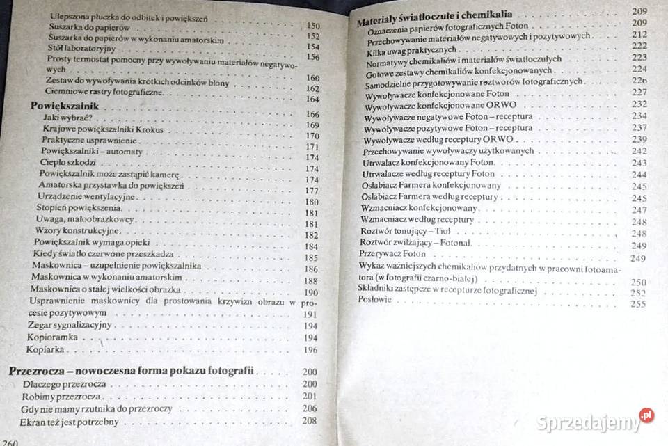 Pracownia fotoamatora Zbigniew Pękosławski Chełm sprzedam