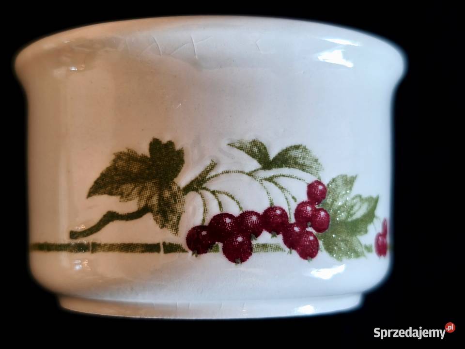 Cukiernica angielska Biltons Fruit Porcelana i szkło lubelskie Chełm
