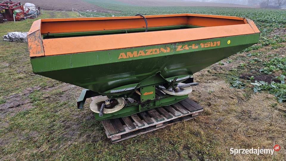 Rozsiewacz amazone zau 1501 bez korozji Brodnica