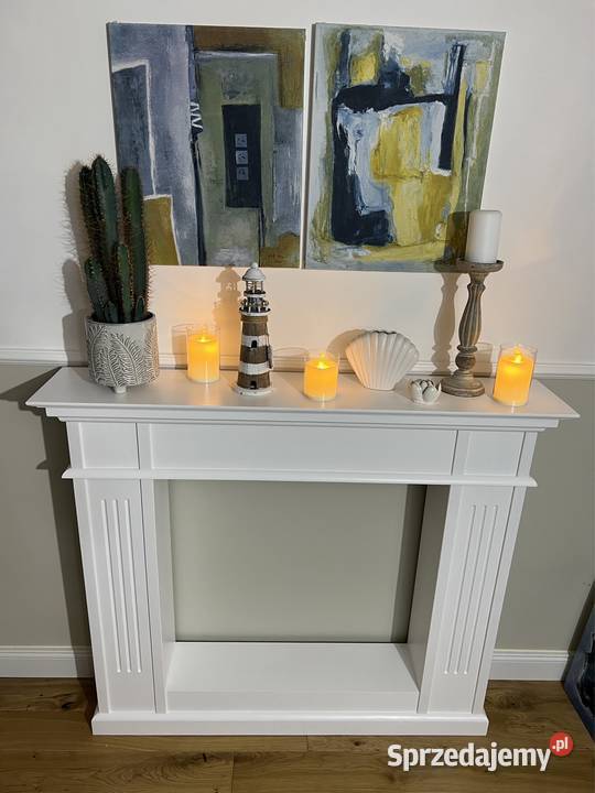 Portal kominkowy atrapa kominka drewno Dom i Ogród