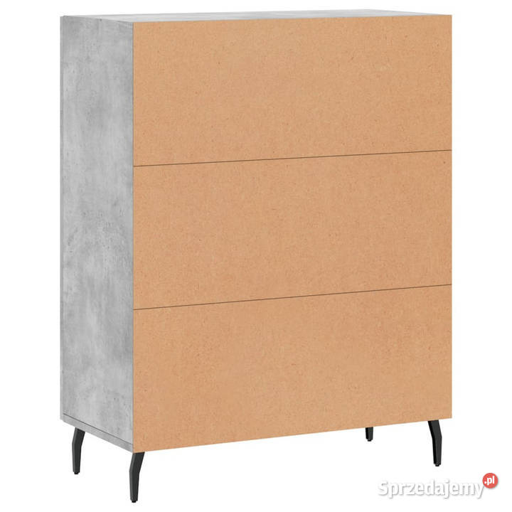 Szafka szarość betonu 695x34x90 materiał Warszawa