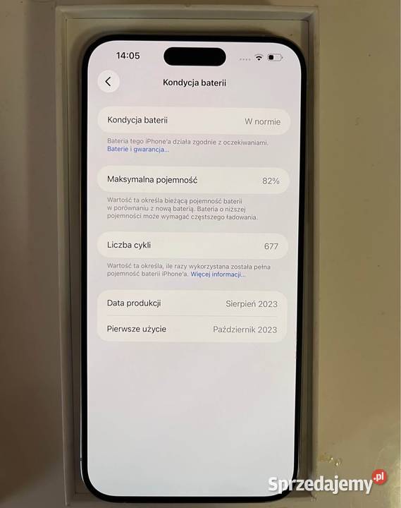 iPhone 15 pro 256Gb Kłodzko
