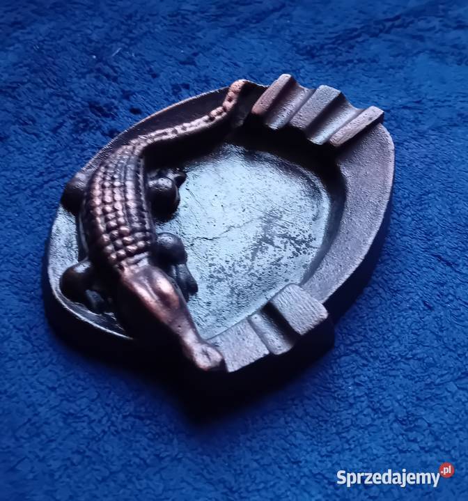 Popielniczka z krokodylem CCCP lata 60e 70e Koźminek