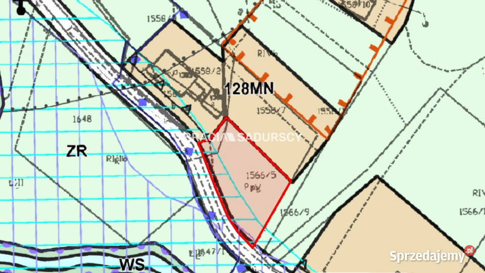 sprzedaży działki 2253m2 Głogoczów 128zł/m2 małopolskie