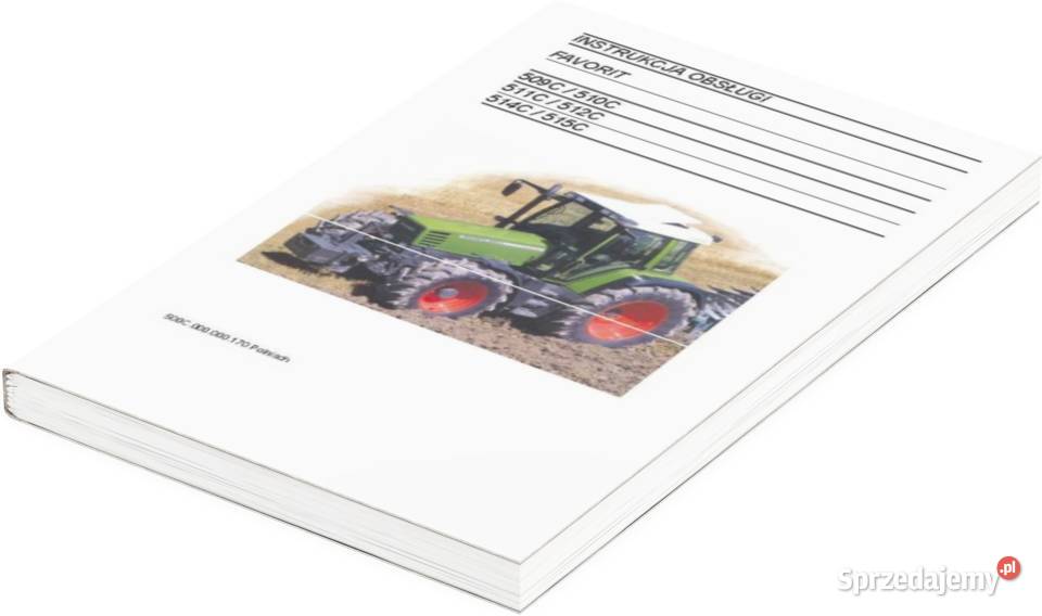 Instrukcja obsługi Fendt Favorit 512C 512 C Szamotuły