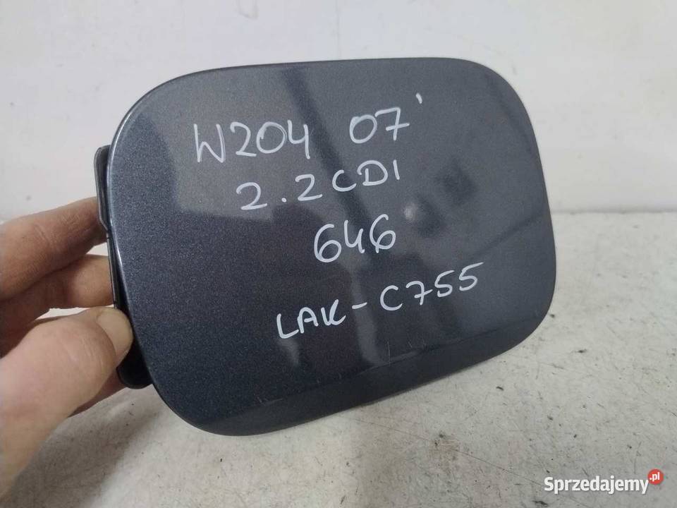 KLAPKA WLEWU PALIWA MERCEDES W204 C755 osobowe Klapki wlewu paliwa sprzedam