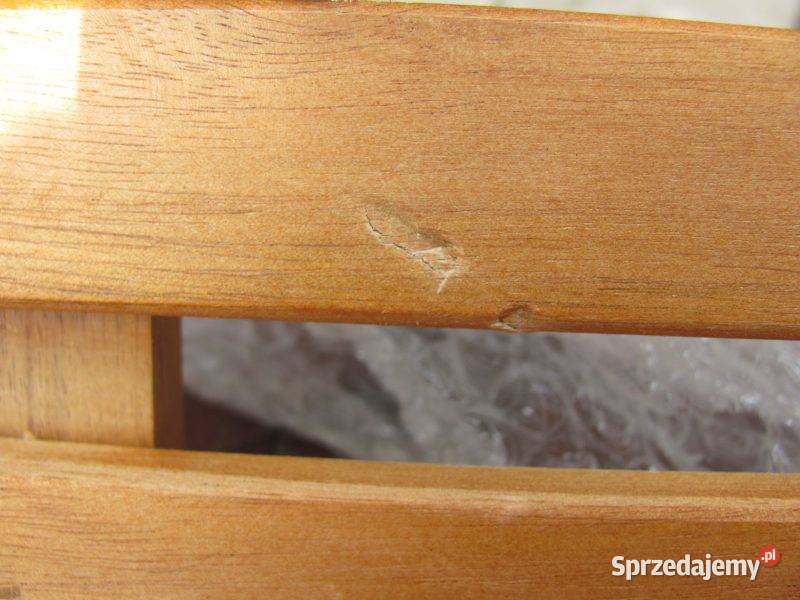 półka regał stojak drewniany akacja na buty Zamość