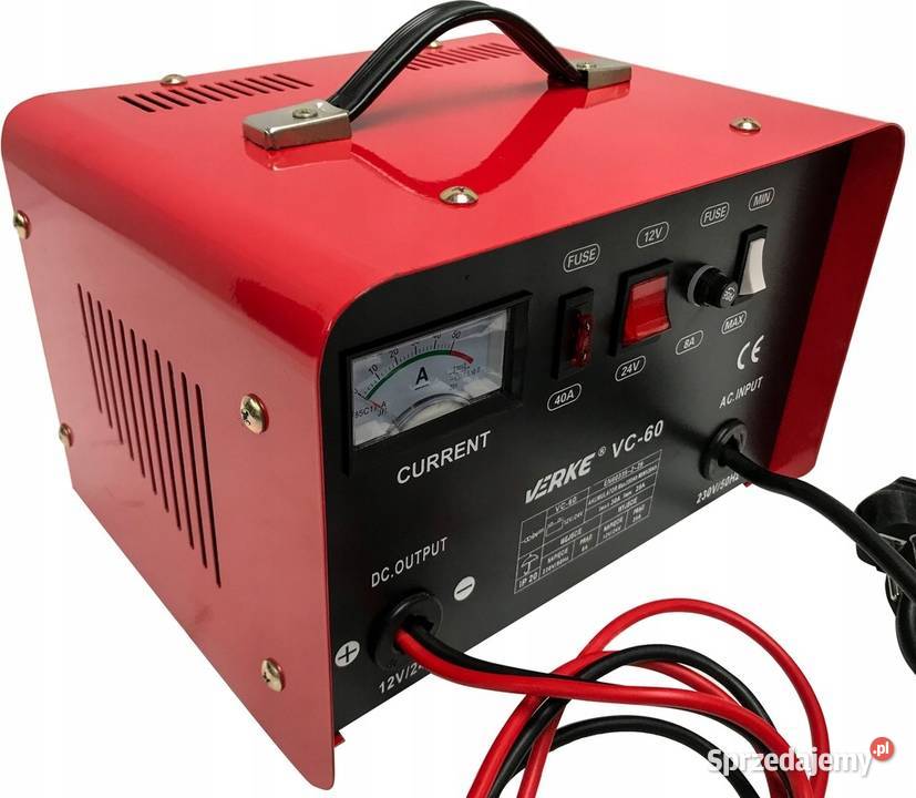 VERKE PROSTOWNIK AKUMULATOROWY VC60 12V 24V 30A Chmielnik