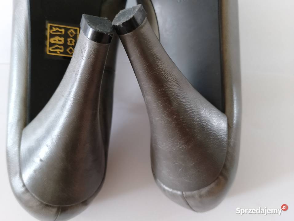 BUTY na obcasie szpilki Daszyński czółenka Złotniki