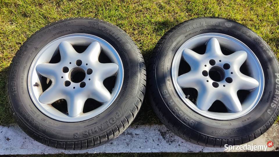 Felgi z oponami Mercedes W210 16 Brzemiona