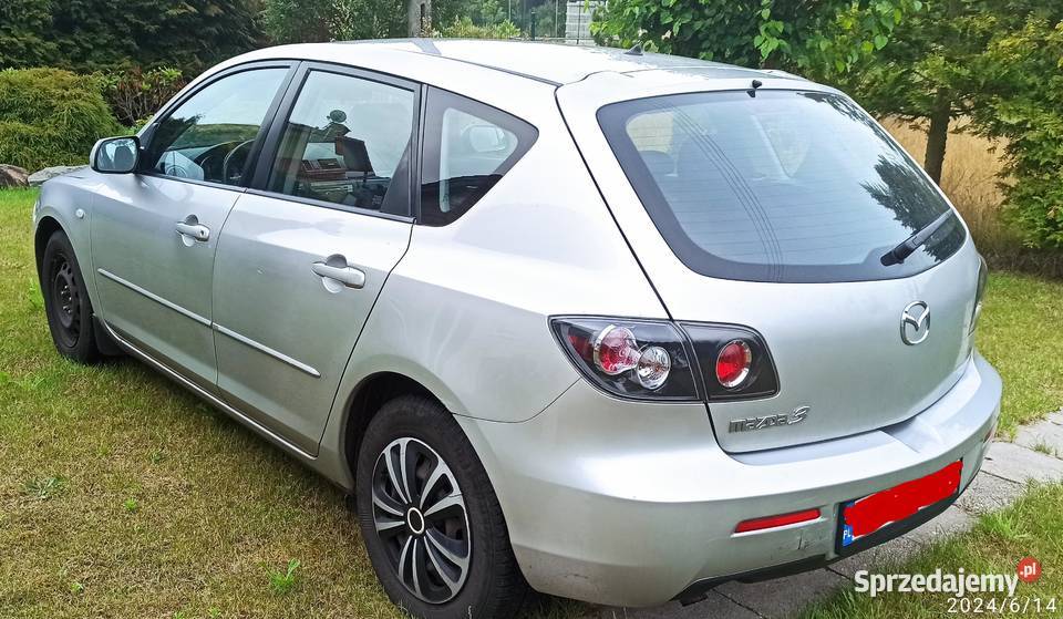 Mazda 3 16 Diesel 2007 80kW120 Super Auto srebrny Zielona Góra sprzedam
