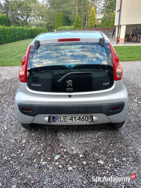 Peugeot 107 małopolskie Dąbrowa Tarnowska