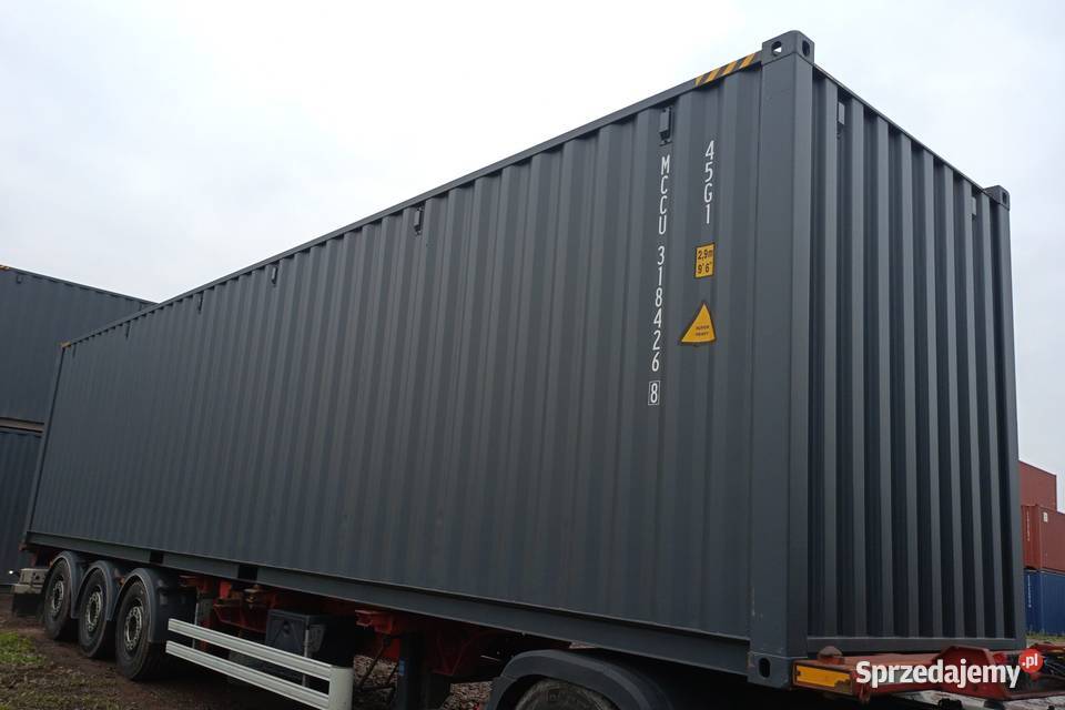 Kontener Morski Magazynowy 12 metrowy 40HC Nowy Magazynowanie