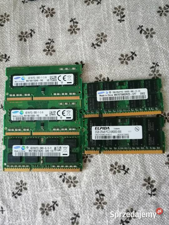 KARTY PAMIĘCI DDR 3 4 GB i DDR 2 2GB Warszawa