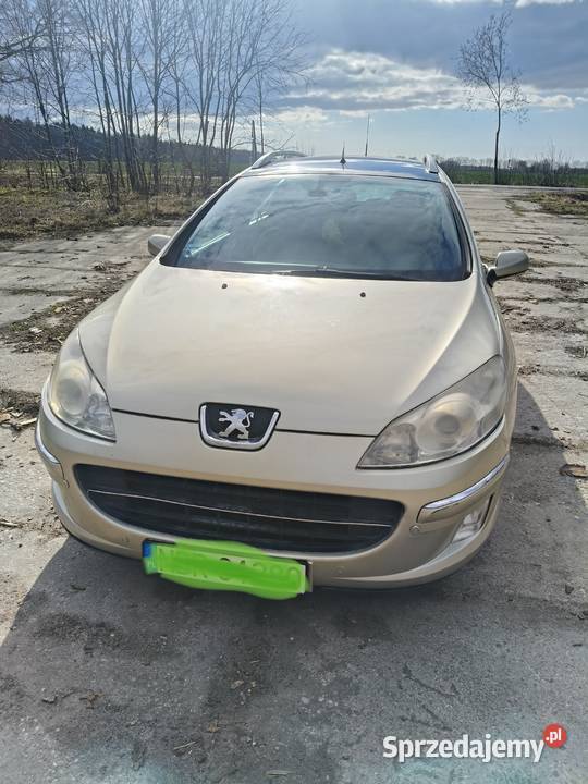 Peugeot jasna tapicerka dużo faktur 1596cm3 407 Braniewo