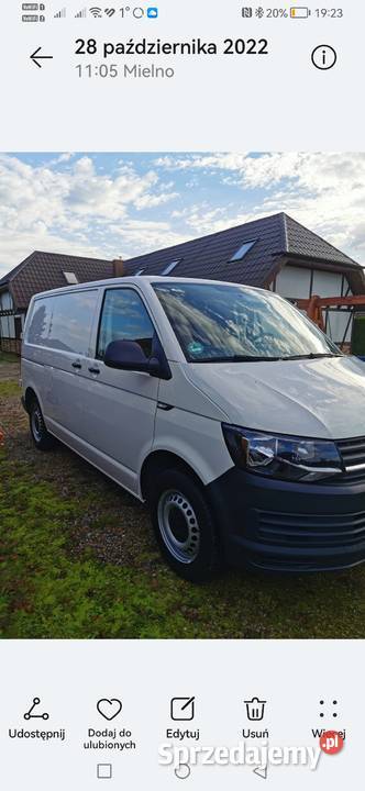 VW T6 2019r 98 serwisowany w ASO Koszalin