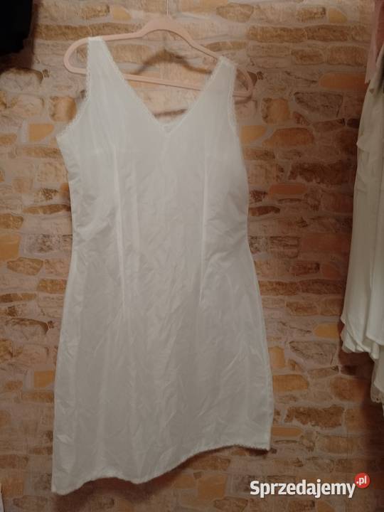 4244 XLXXL Biała halka pod sukienkę z Londynu Kraków sprzedam