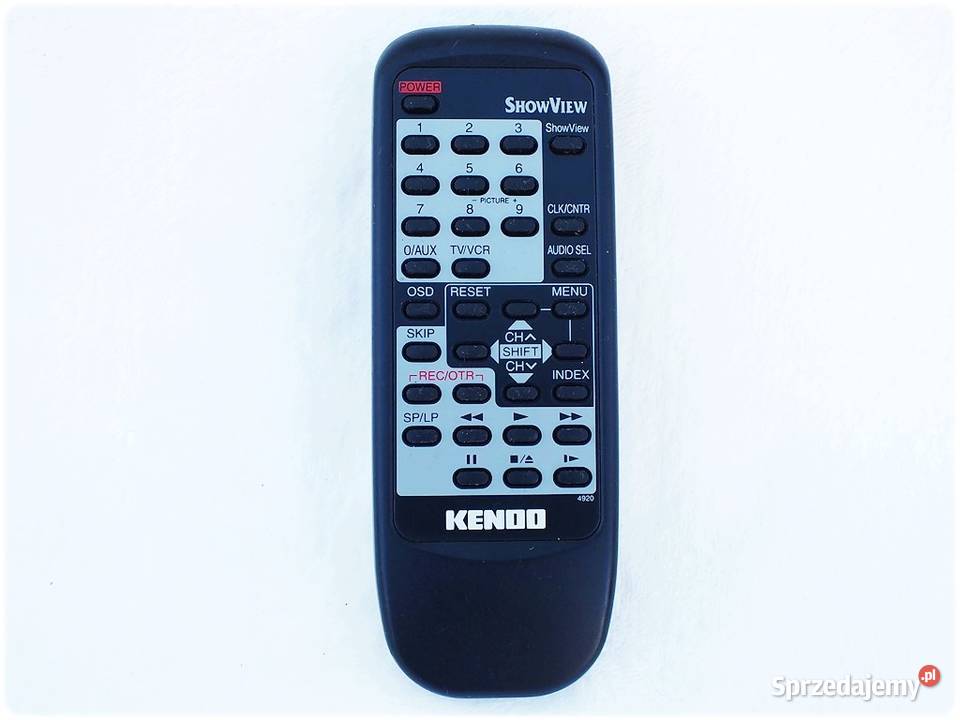 Pilot KENDO 4920 do magnetowidów VHS z lat Żary