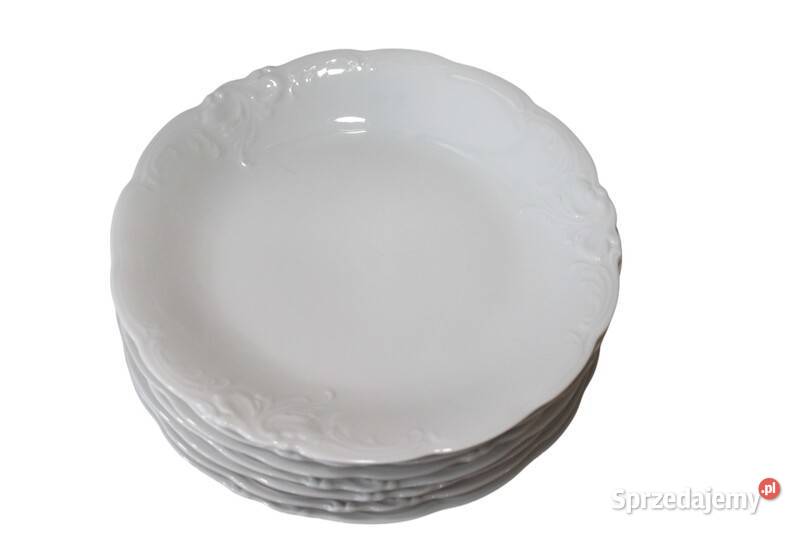 Komplet porcelanowych talerzy Wawel 635 Szczecin