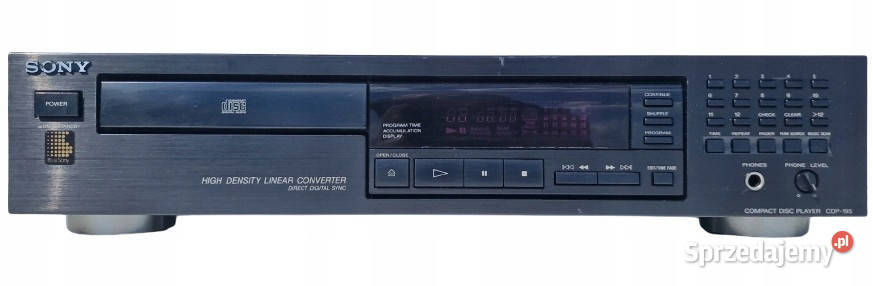 SONY odtwarzacz CD player CDP 195 CDP195 Międzychód sprzedam