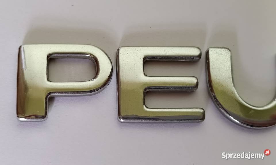 Napis emblemat Peugeot 307 0208r Lipno