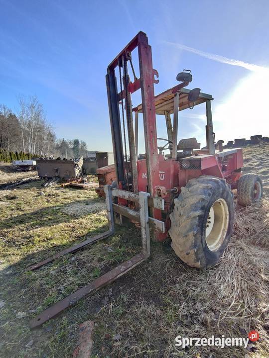 Terenowy Wózek Widłowy Widlak MANITOU MB20C Tymowa