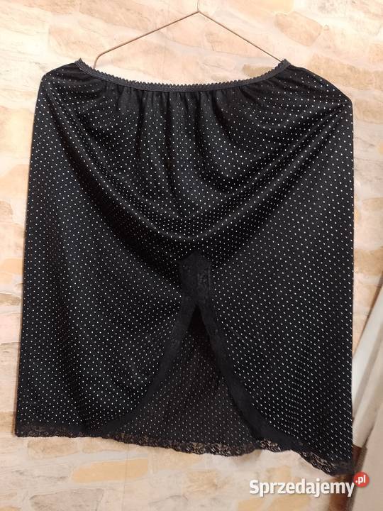 SML Czarna półhalka pod spódnicę z Londynu halka Kraków sprzedam