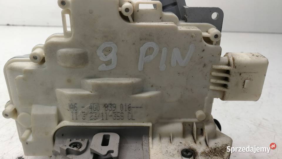 ZAMEK DRZWI PRAWY TYŁ AUDI A6 C7 4G0839016 9 PIN osobowe śląskie Przystajń