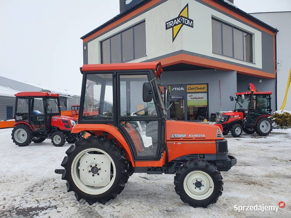 Kubota Saturn X20 DT traktorek 4x4 diesel 20 z Ciągniki Kobiele Wielkie
