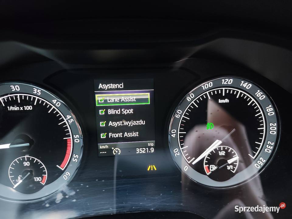 Skoda Kodiaq Panorama canton kamery 360 17000km