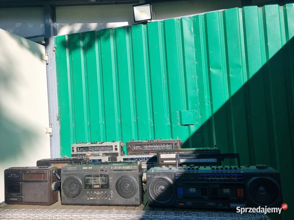 UNITRA radiomagnetofon zestaw PRL vintage Solnica