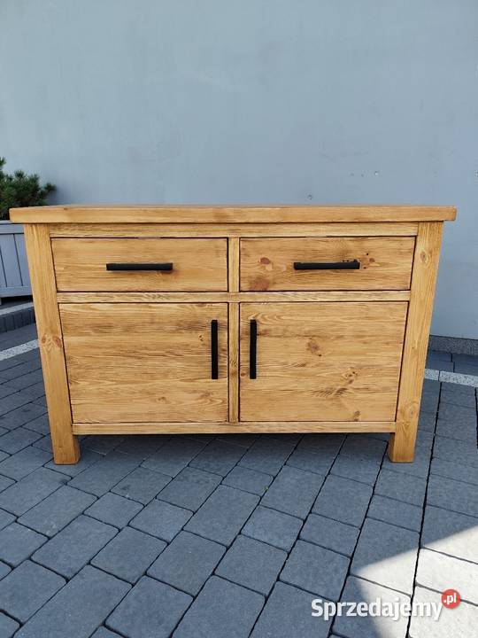 Komoda z drewna sosnowego styl loftrustykalny 50cm łódzkie Zduńska Wola