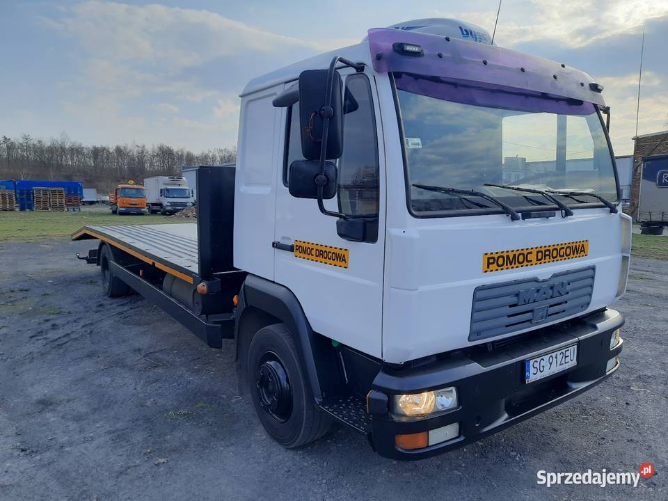 MAN LE 12220 Laweta Pomoc Drogowa Gliwice sprzedam