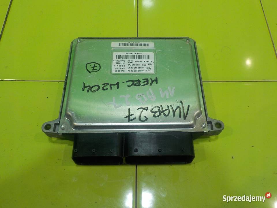 MERCEDES C W204 22 CDI 07r SEDAN sterownik Części samochodowe mazowieckie Suków sprzedam