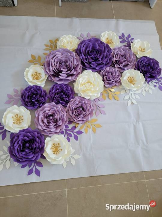 Zestaw kwiatów 3D typ Chanel Jaroszyn-Kolonia