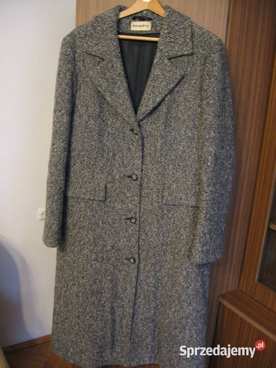 Płaszcz damski szary Długość 34 Rozmiar 40 Warszawa sprzedam