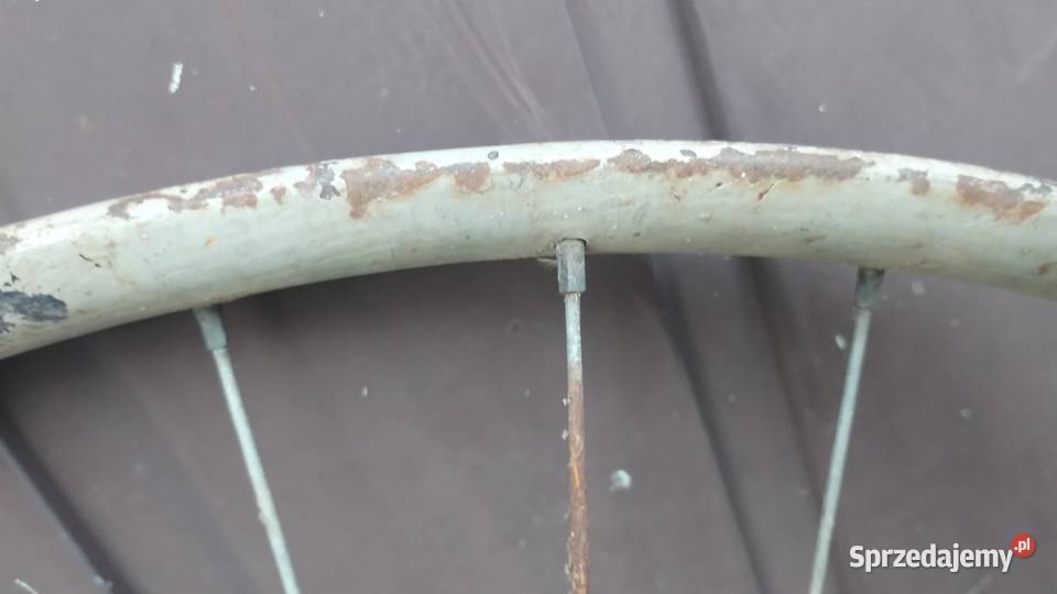 zabytkowe koło rowerowe 28 przedwojenne Radom